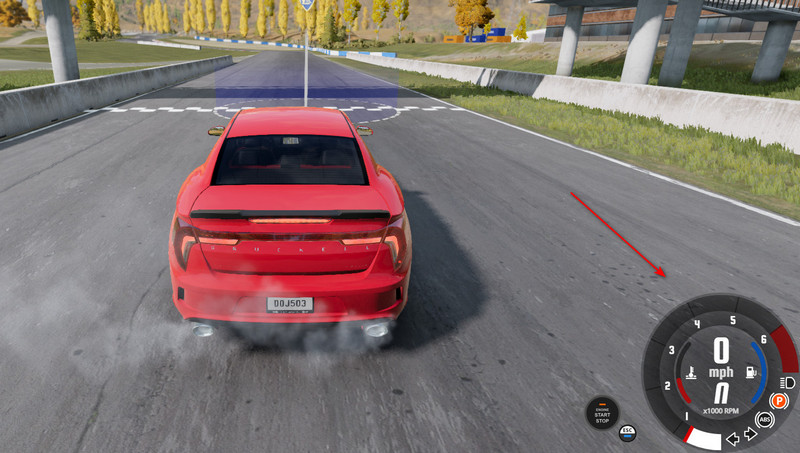 меняем спидометр в BeamNG Drive